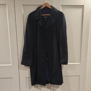 Vintage Croydon Dark Navy Trench